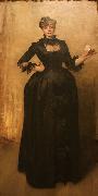 John Singer Sargent Lady with the Rose USA oil painting artist